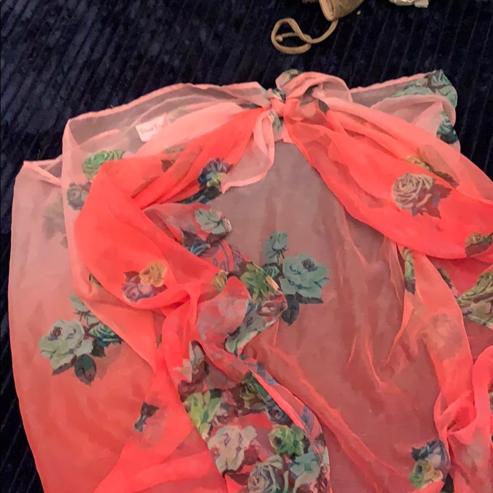 Good girl rose cover up. Tunic. Short. One size.